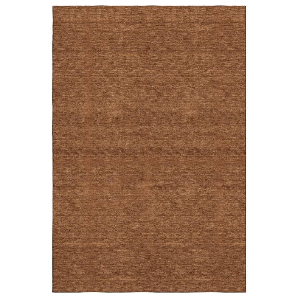 Dalyn Rug Company Soft Essentials Solid Paprika 10" x 14" Area Rug, , large