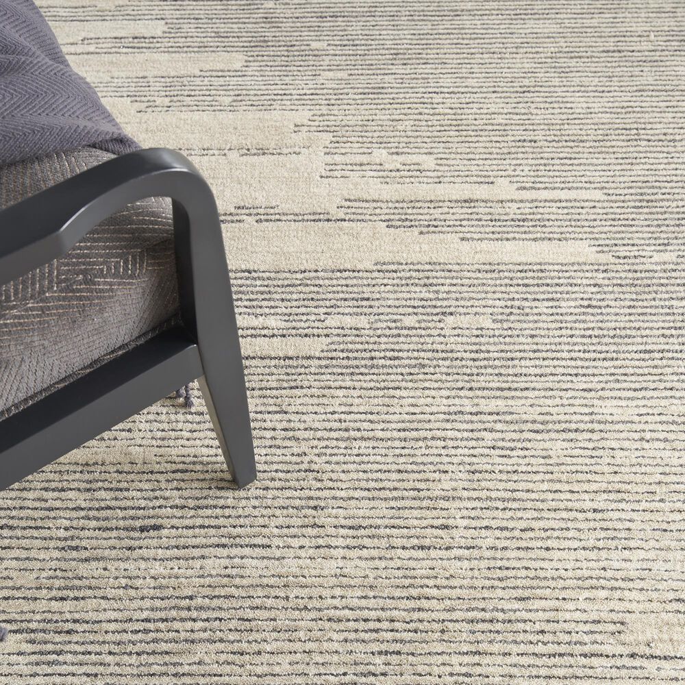 Nourison Ma30 Star 8&#39;6&quot; x 11&#39;6&quot; Ivory and Grey Area Rug, , large