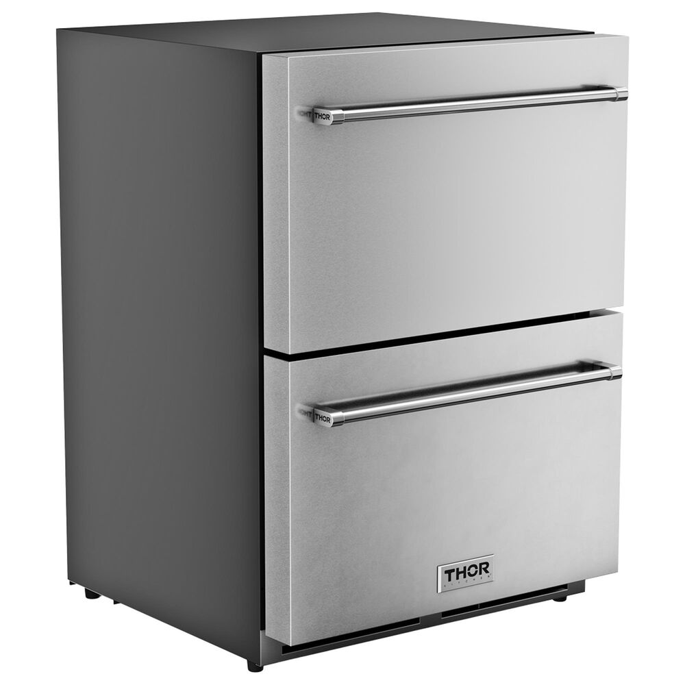 Thor Kitchen THOR 24 Inch Indoor Outdoor Freezer Drawer - Stainless Steel, , large