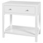 Butler Specialty Company Nora 1-Drawer 30" Nightstand in Smooth White, , large