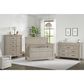 M Design Village Hampton 5-Drawer Chifferobe in Stone Wash, , large