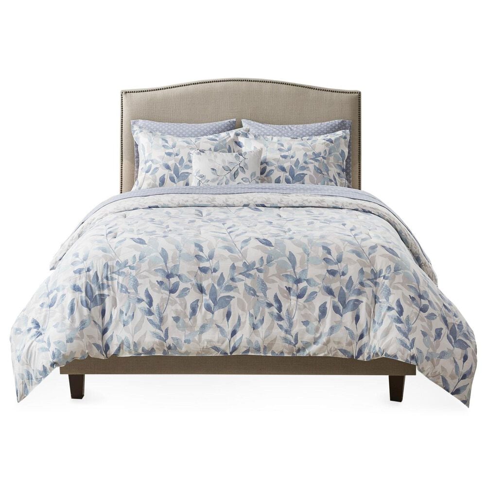 Hampton Park Sofia 8-Piece King Comforter Set in Blue, , large