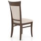 Declan Dining Trestle Side Chair in Cognac Washed, , large