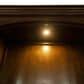 Riva Ridge Arlington Display Cabinet in Classic Brown, , large