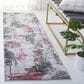 Safavieh Craft 2"3" x 10" Grey and Pink Runner, , large