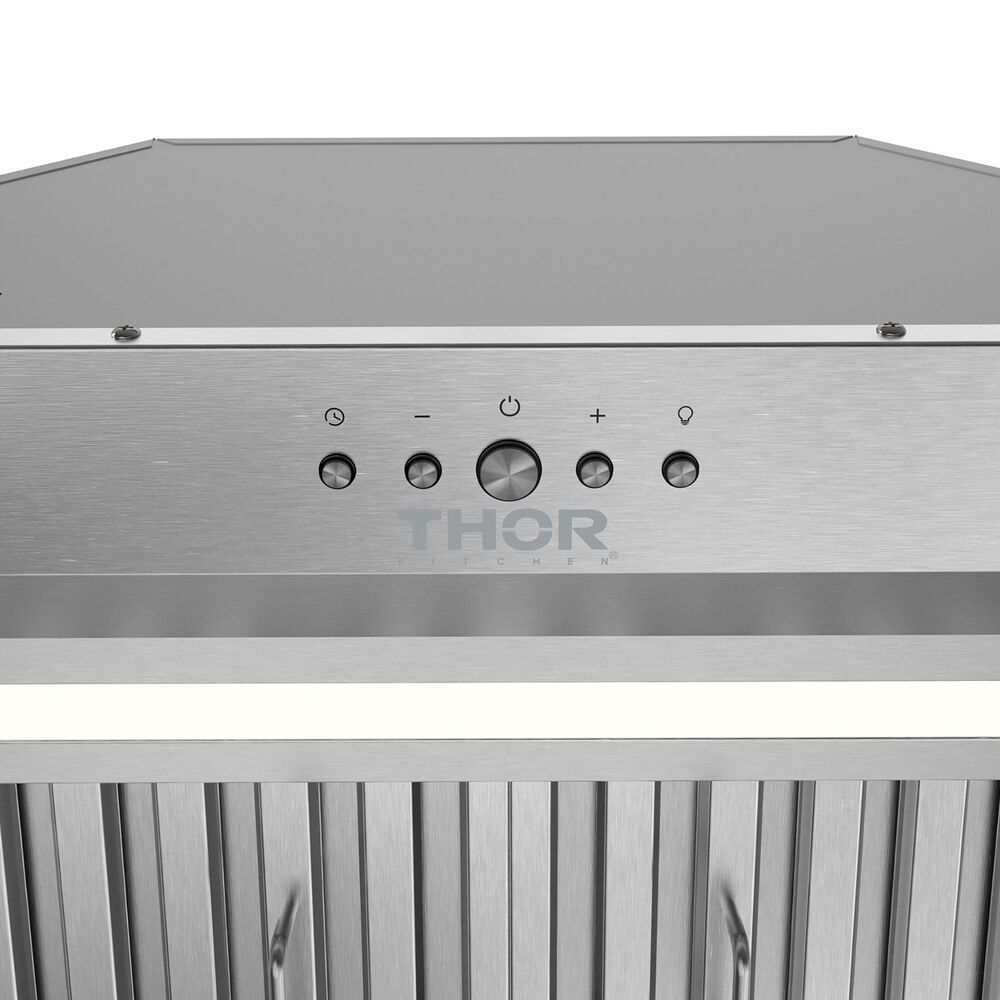 Thor Kitchen 28" Liner Range Hood with Baffle Filters and Strip Light in Stainless Steel, , large