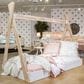 Ashley Piperton Twin Tent Complete Bed in Matte White and Sugarberry, , large