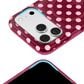 Velvet Caviar MagSafe Case for Apple iPhone 18 Pro Max/17 Pro Max in Raspberry Polka Dot, , large