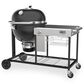 Weber Summit Kamado S6 Freestanding Grill in Black, , large