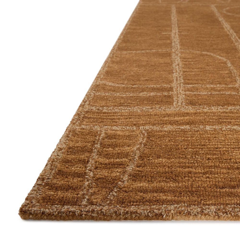 Loloi Barrow Clay and Natural 2&#39;3&quot; x 3&#39;9&quot; Area Rug, , large