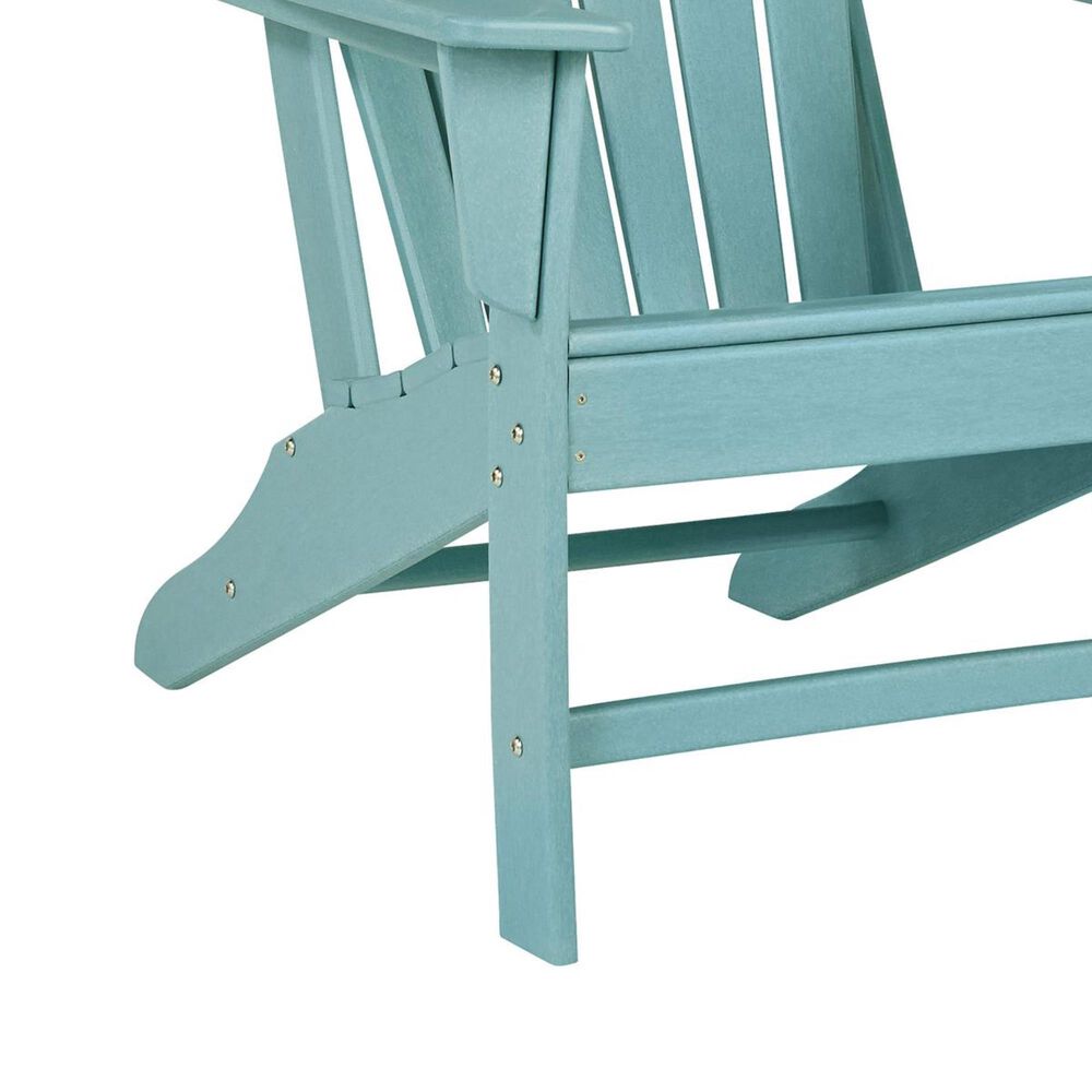 Ashley Sundown Treasure Adirondack Chair in Turquoise, , large