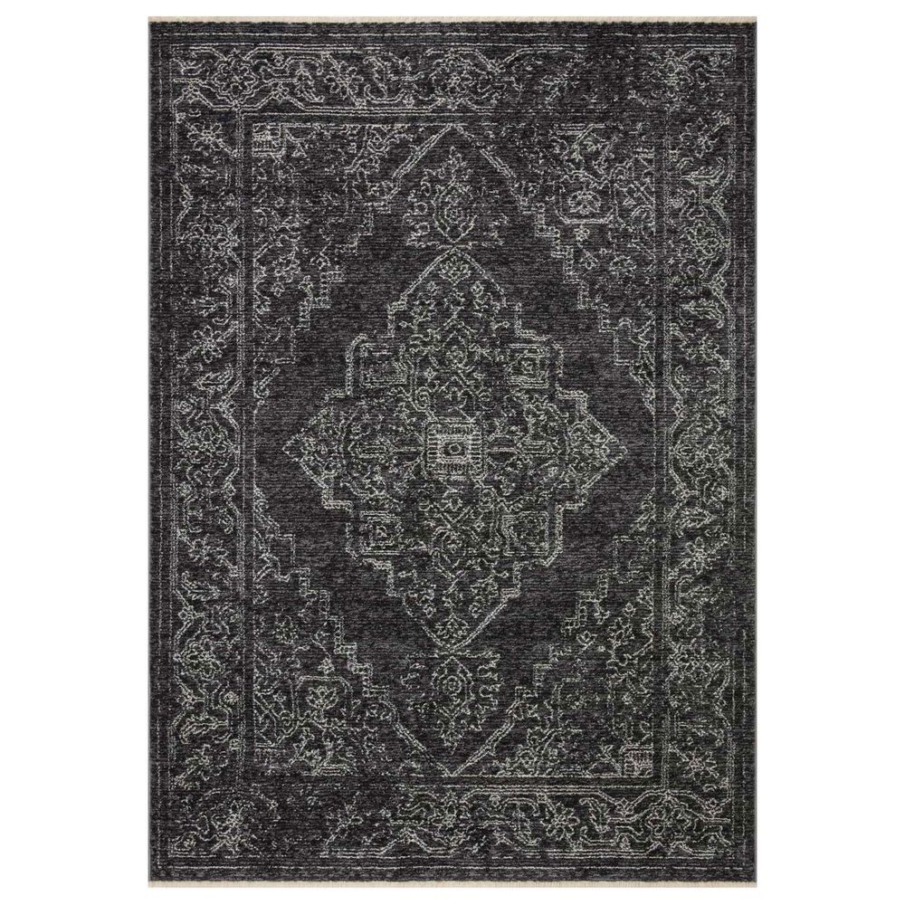 Loloi II Vance VAN-03 2"3" x 3"10" Charcoal and Dove Area Rug, , large