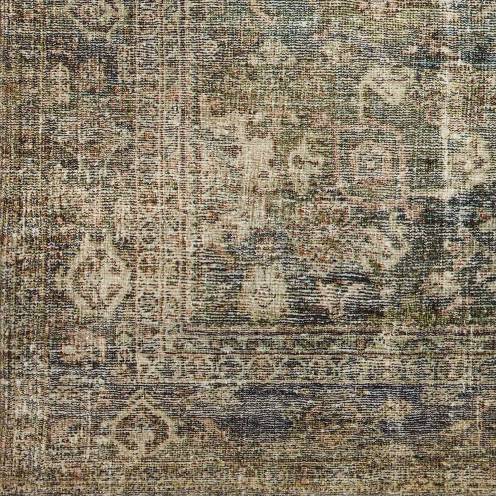 Amber Lewis x Loloi Morgan 2&#39;3&quot; x 7&#39;6&quot; Spice and Lagoon Runner, , large