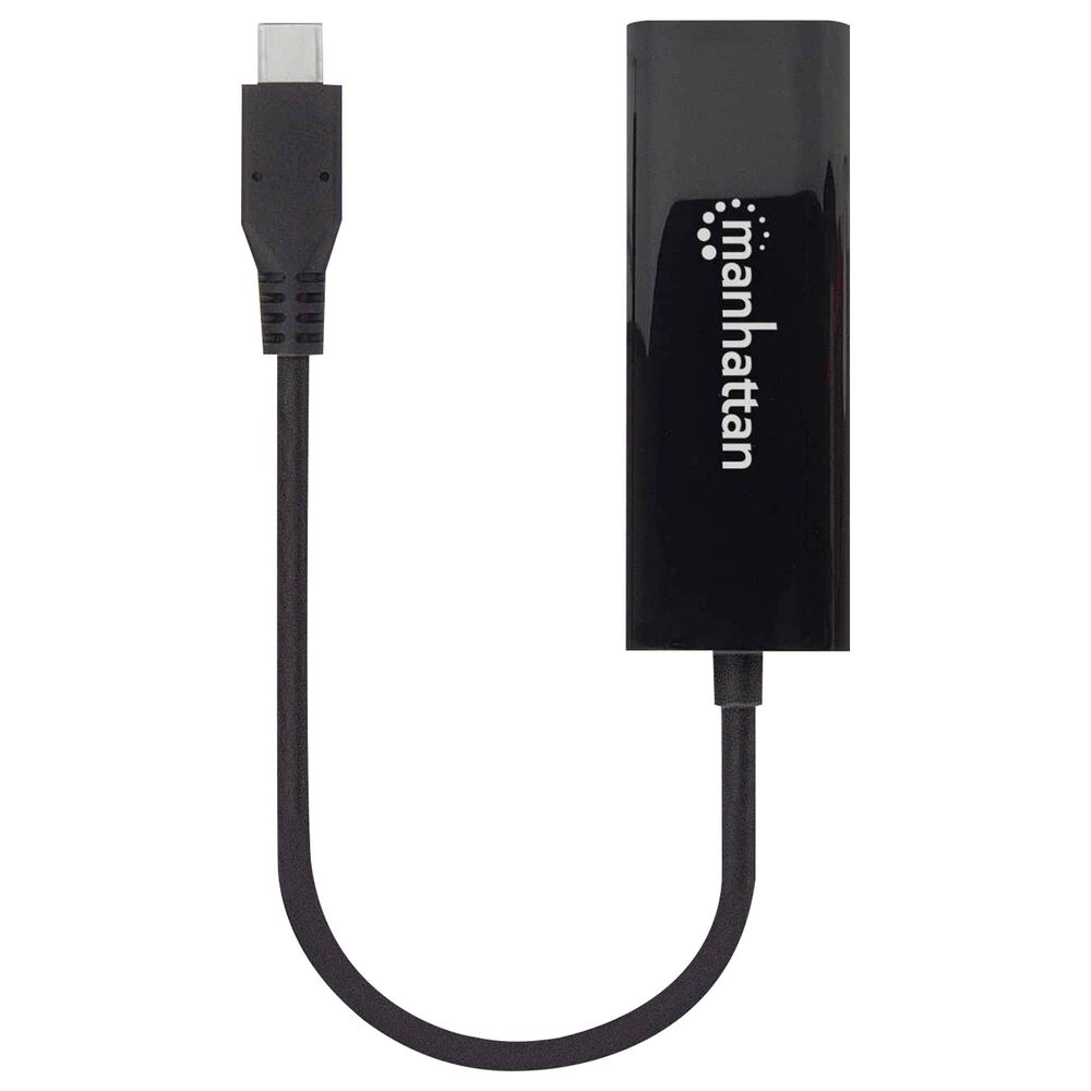 Manhattan USB-C to 2.5GBASE-T Ethernet Adapter in Black, , large