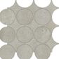Dal-Tile Rekindle Light Grey 13.5" x 13.5" Canvas Dot Porcelain Mosaic Sheet, , large