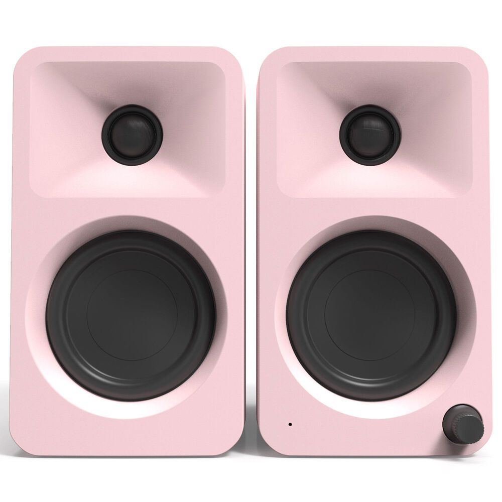 Kanto ORA Desktop Powered Reference Speakers USB-C Input in Pink (Pair), , large