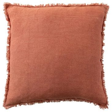 Teak Interiors Daily Routines 20" x 20" Throw Pillow in Rust, , large