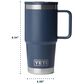 YETI Rambler 20 Oz Travel Straw Mug with Color-Matched Straw Lid in Royal Blue, , large