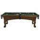 Imperial Hayden 8" Pool Table with Ball and Claw Leg in Russet, , large