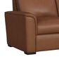 Flexsteel Henry Stationary Leather Sofa and Loveseat Set in Caramel, , large