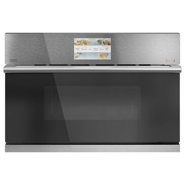 Cafe 1.7 Cu. Ft. 30" Built-In Smart Microwave Oven with 120V Advantium Technology in Platinum Glass, , large