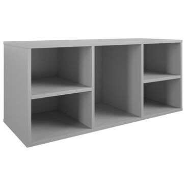 DHP Nathan Kids 5 Cube Bench in Dove Gray, , large