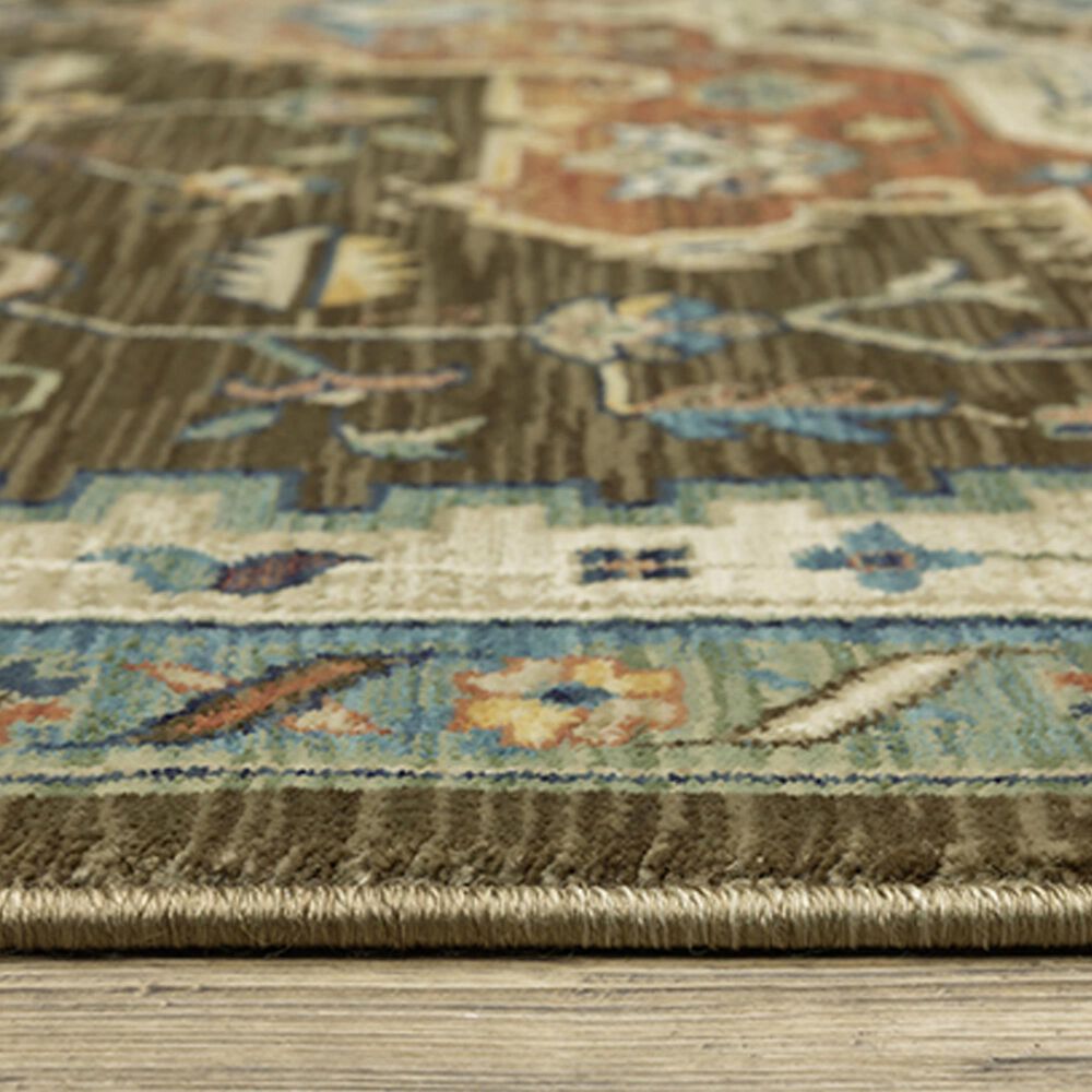 Oriental Weavers Francesca 2&#39; x 3&#39; Brown Area Rug, , large