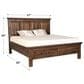 Napa Furniture Design Hill Crest Queen Storage Bed in Dark Chestnut, , large