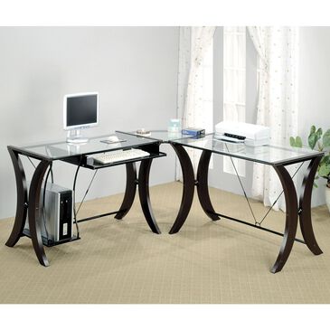 Pacific Landing L-Shape Computer Desk Unit, , large