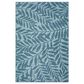 Dalyn Rug Company Sedona Floral 2"3" x 10" Denim Indoor/Outdoor Performance Runner, , large