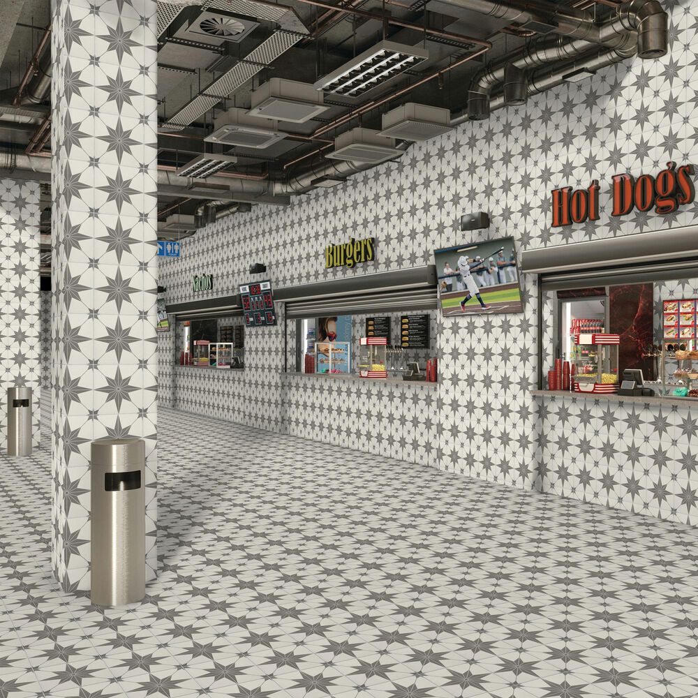 Dal-Tile Memoir Jewel Black 12" x 12" Matte Ceramic Tile, , large