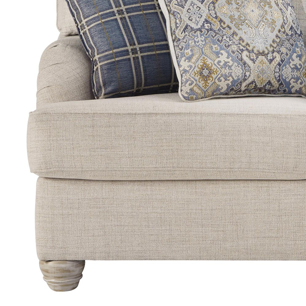 Signature Design by Ashley Traemore Sofa in Linen Nebraska Furniture Mart