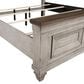 New Heritage Design Mariana King Bed in Vintage Creme, , large