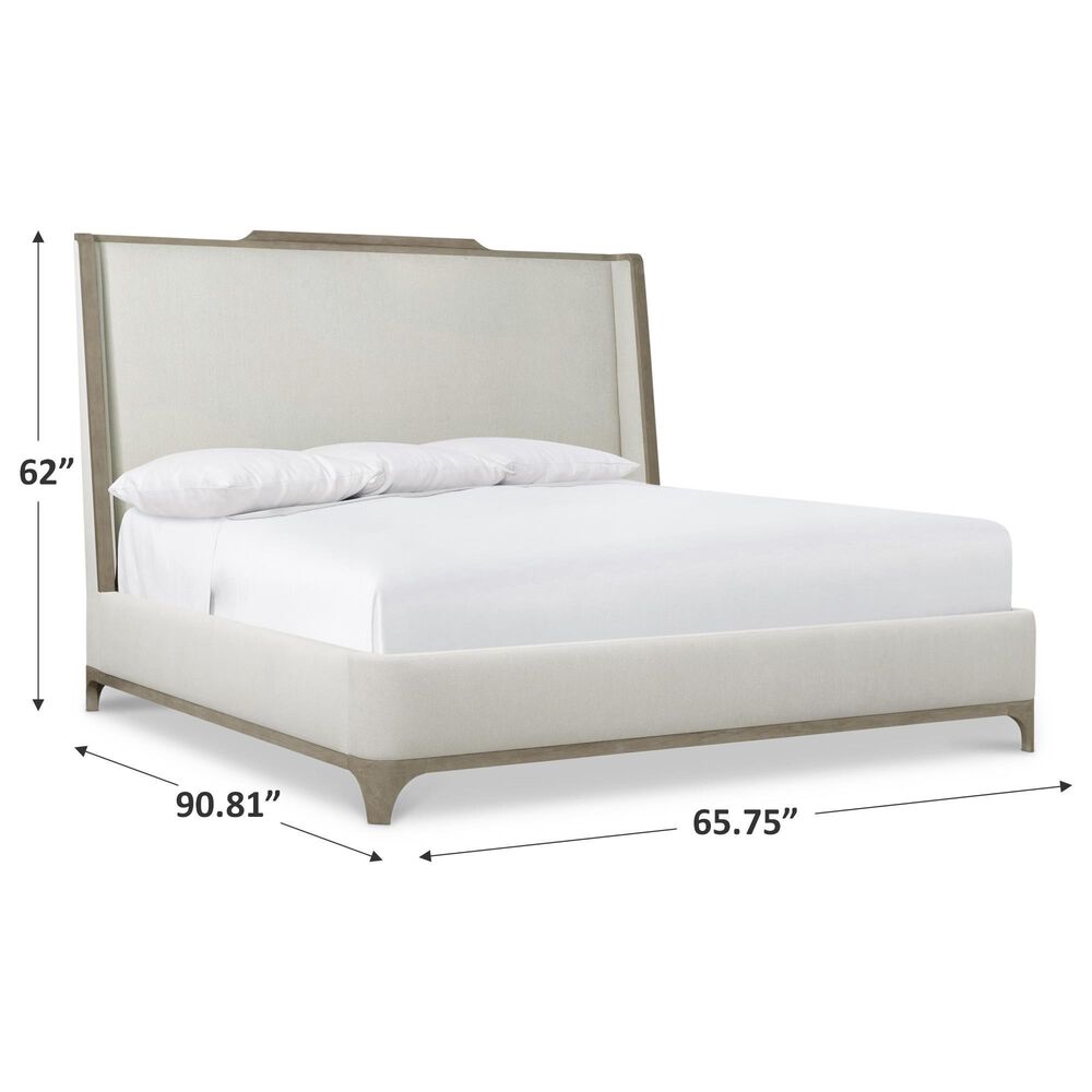 Bernhardt Albion Queen Bed in Weathered Grey, , large