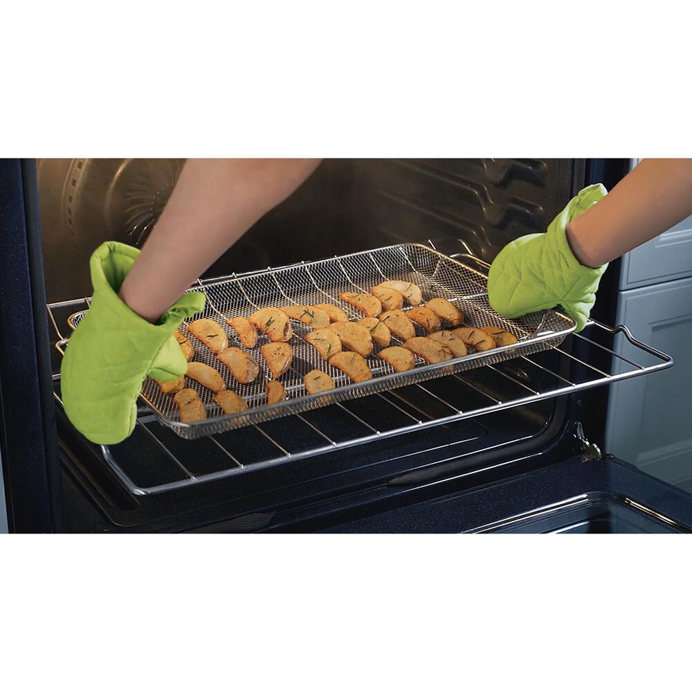 Samsung Bespoke Smart Slide-in Gas Range 6.0 cu. ft. w/ Smart Dial, Air Fry &amp; Wi-Fi in Navy Steel, , large