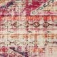 Safavieh Monaco MNC222D-5R 5" Round Magenta/Multi Area Rug, , large