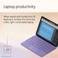 Microsoft Surface Pro Copilot+ PC 12" Touch-Screen Tablet - Qualcomm Snapdragon X Plus - 16GB RAM - 512GB UFS - Windows 11 Home - Wi-Fi Only - Violet - Device Only - (Latest Model), , large