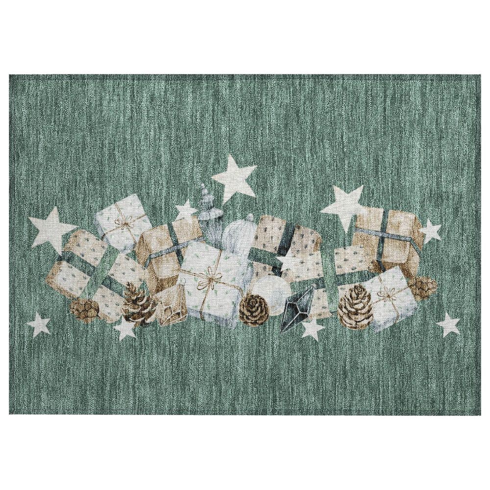 Dalyn Rug Company Wonderland WN33 Seafoam 1"8" x 2"6" Area Rug, , large