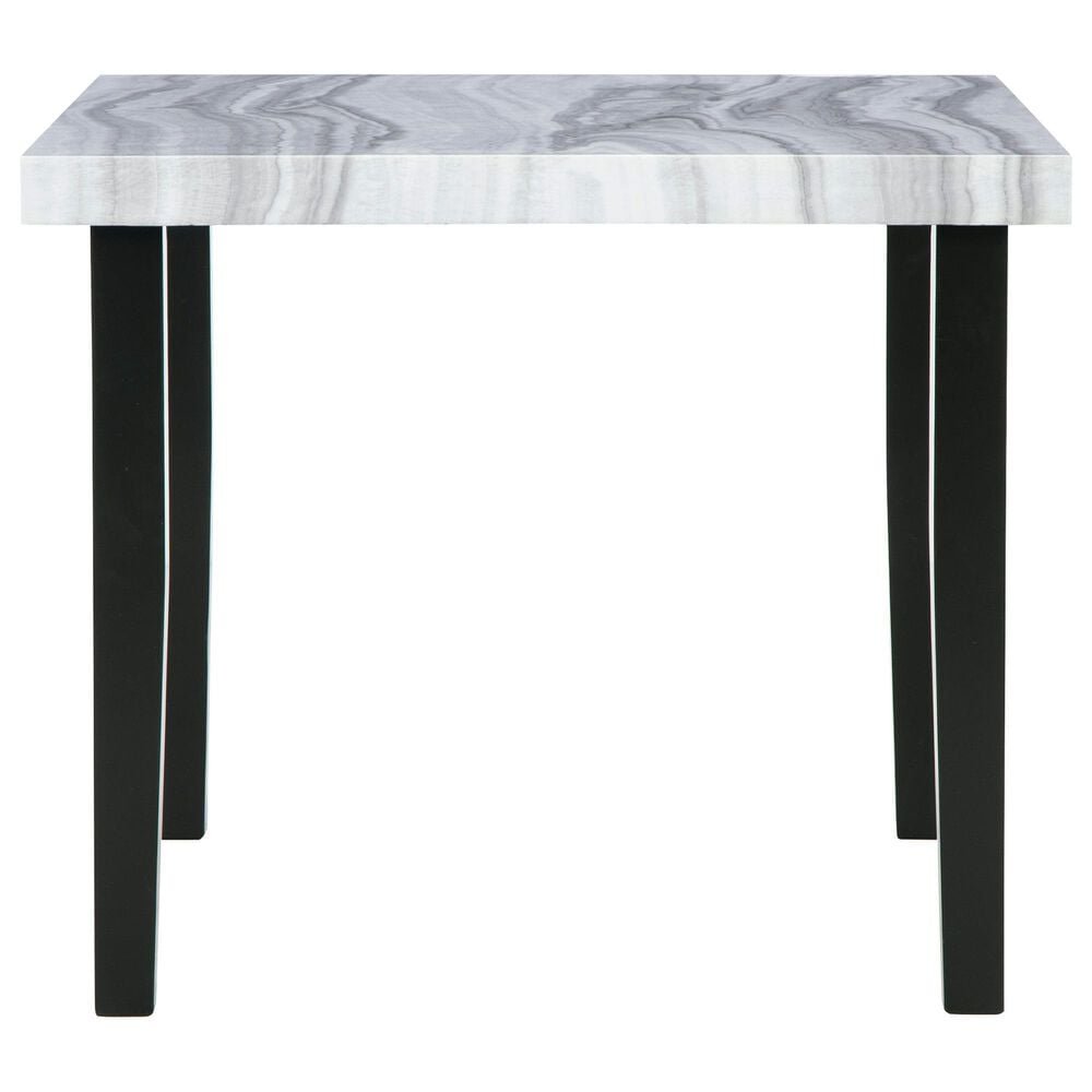 Ashley Mervannie Counter Height Dining Table in Gray and Black - Table Only, , large