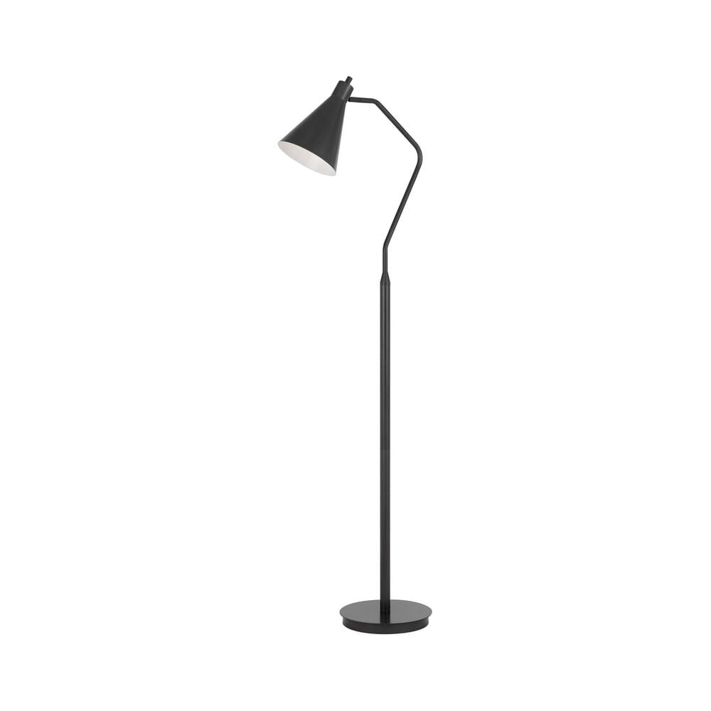 Cal Lighting Task Floor Lamp w/Swivel Shade, , large