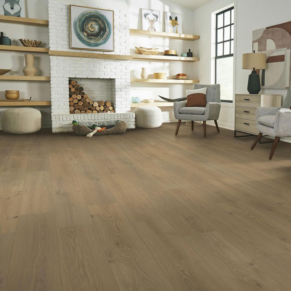 Pergo Aurora Falls Latte Oak 7.5&quot; x 47&quot; Laminate, , large