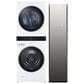 LG Washtower with Center Control and Wi-Fi Enabled Steam Clothing Styler In White, , large