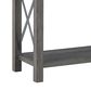 Ashley Freedan Console Sofa Table in Grayish Brown, , large