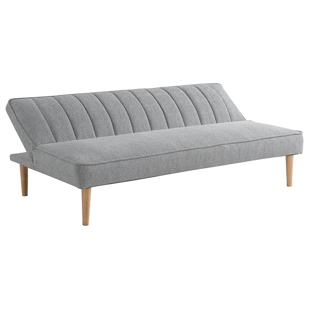Lifestyle Solutions Salem Convertible Sofa in Light Gray, , large