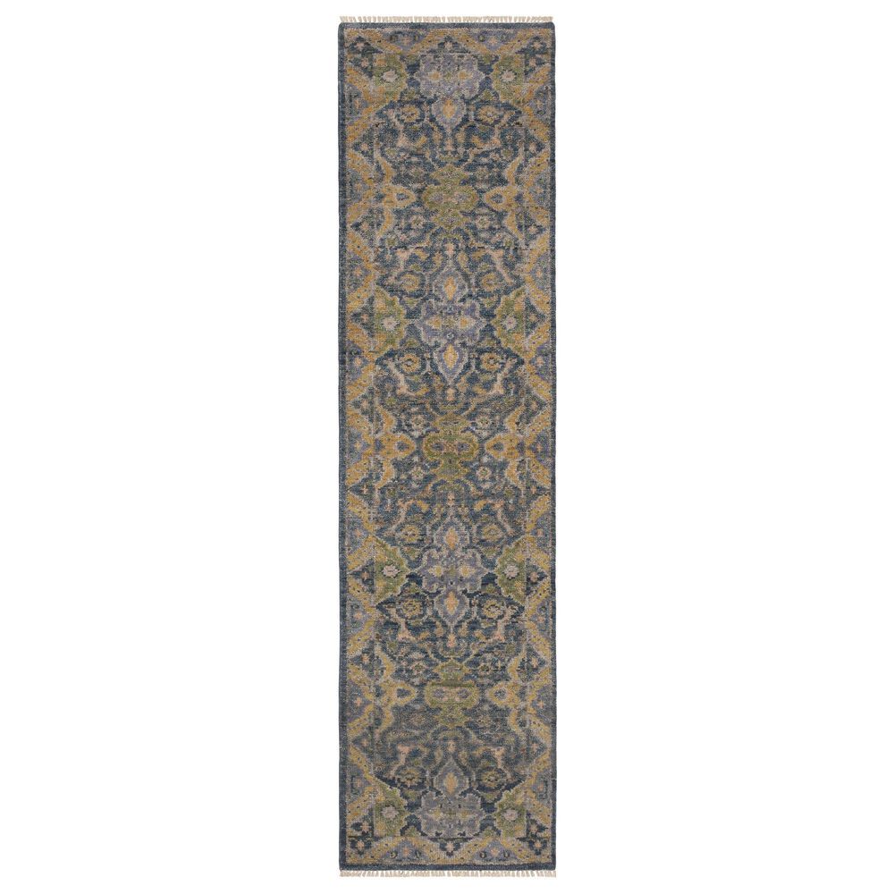 Oriental Weavers Majorca Blue and Green 2"6" x 10" Runner, , large