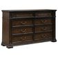 Belle Furnishings Provence Park 8-Drawer Dresser Only in Chateau Brown, , large