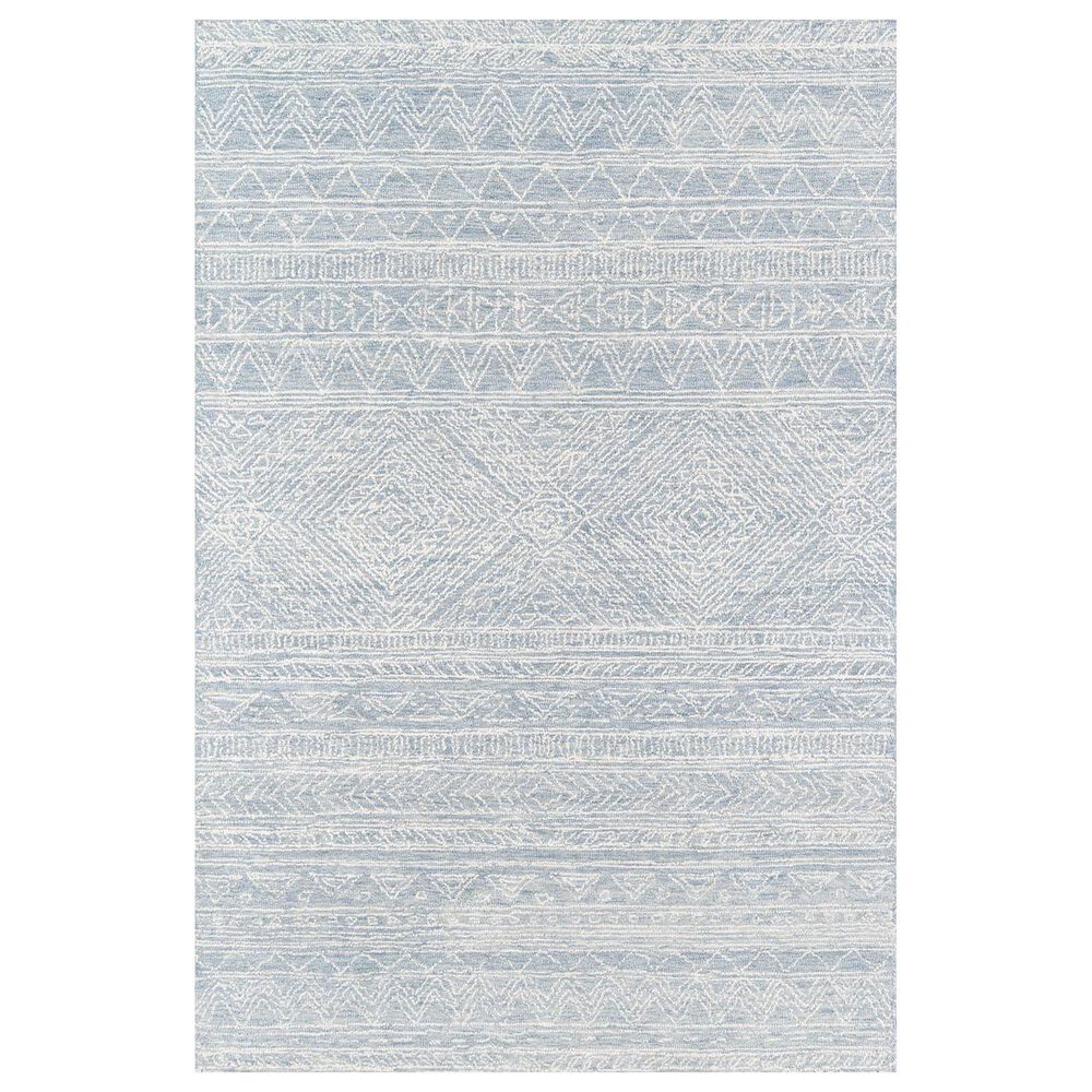 Momeni Mallorca 2" x 3" Light Blue Area Rug, , large