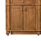 James Martin Vanities Bristol 72" Double Bathroom Vanity in Saddle Brown with 3 cm Victorian Silver Quartz Top and Rectangular Sinks, , large