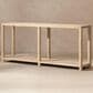 Jennifer Taylor Home Milo Console Table in Light Natural Cerused, , large