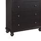 Riva Ridge Oxford 5-Drawer Chest in Black, , large